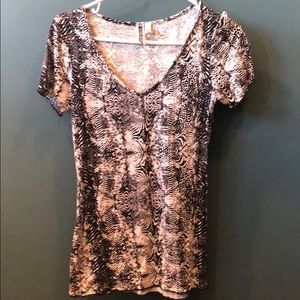 BKE black/white Blouse